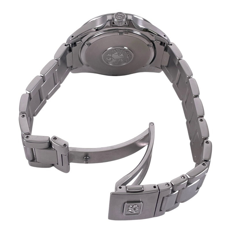 【Grand Seiko】グランドセイコー スポーツコレクション GMT SBGN005 腕時計 ステンレススチール メンズ 9F86-0AB0 青文字盤 ブルー