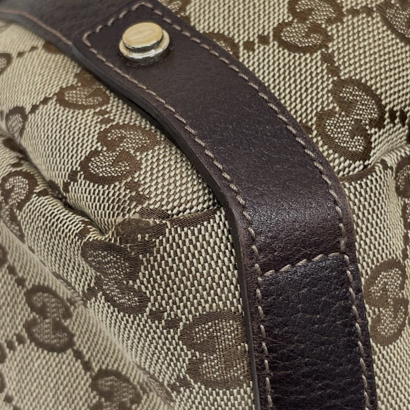 【GUCCI】グッチ アビー 130736 トートバッグレディース GGキャンバス ハンド レザー