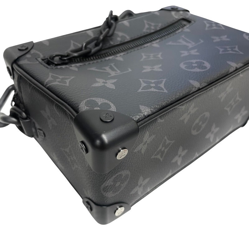 【LOUIS VUITTON】ルイ・ヴィトン ミニ・ソフトトランク M44735 ショルダーバッグメンズ モノグラム エクリプス