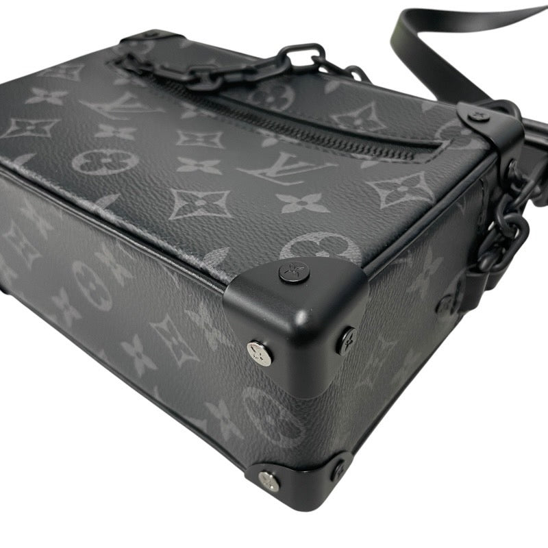 【LOUIS VUITTON】ルイ・ヴィトン ミニ・ソフトトランク M44735 ショルダーバッグメンズ モノグラム エクリプス