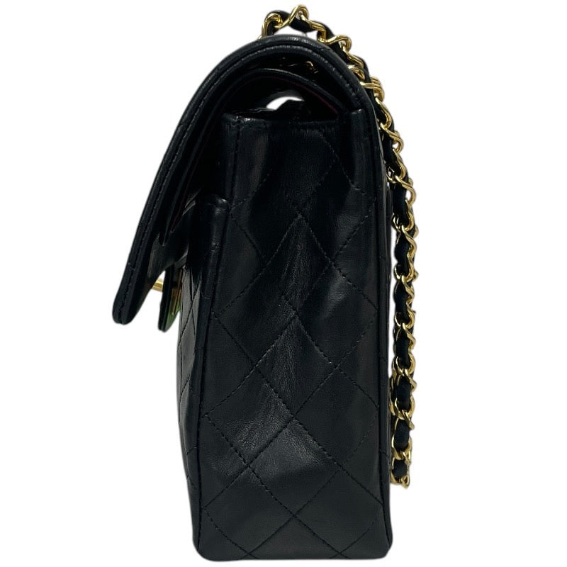 【CHANEL】シャネル マトラッセ25 ショルダーバッグ ラムスキン レディース ココマーク チェーン Wフラップ ダブルフラップ