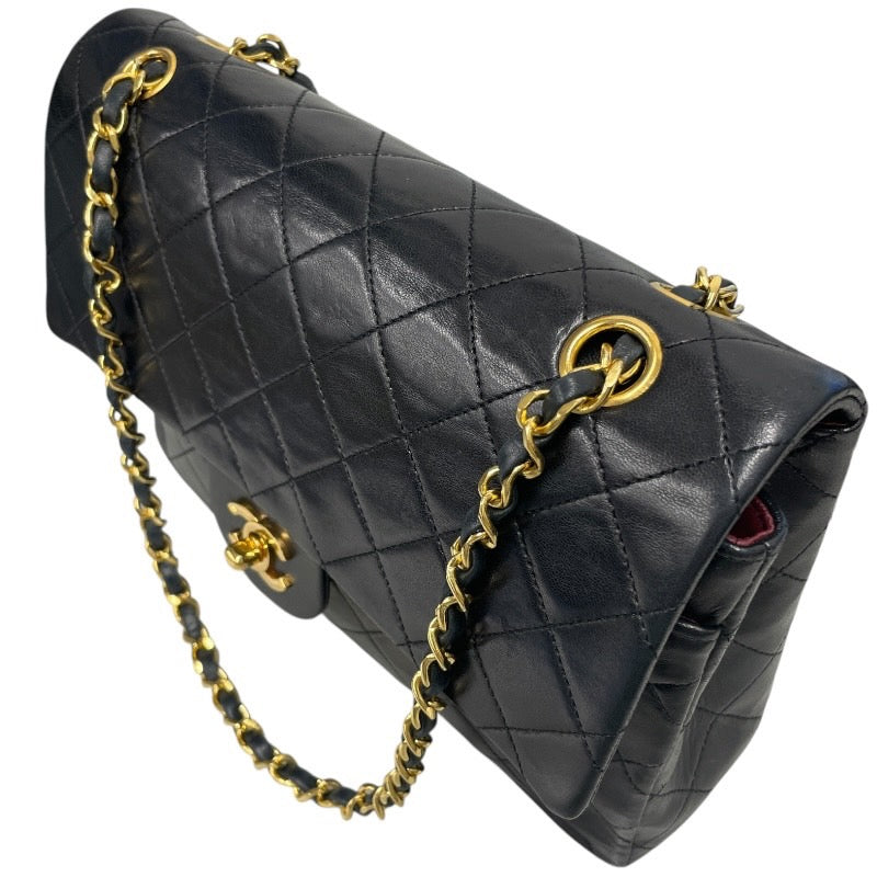 【CHANEL】シャネル マトラッセ25 ショルダーバッグ ラムスキン レディース ココマーク チェーン Wフラップ ダブルフラップ