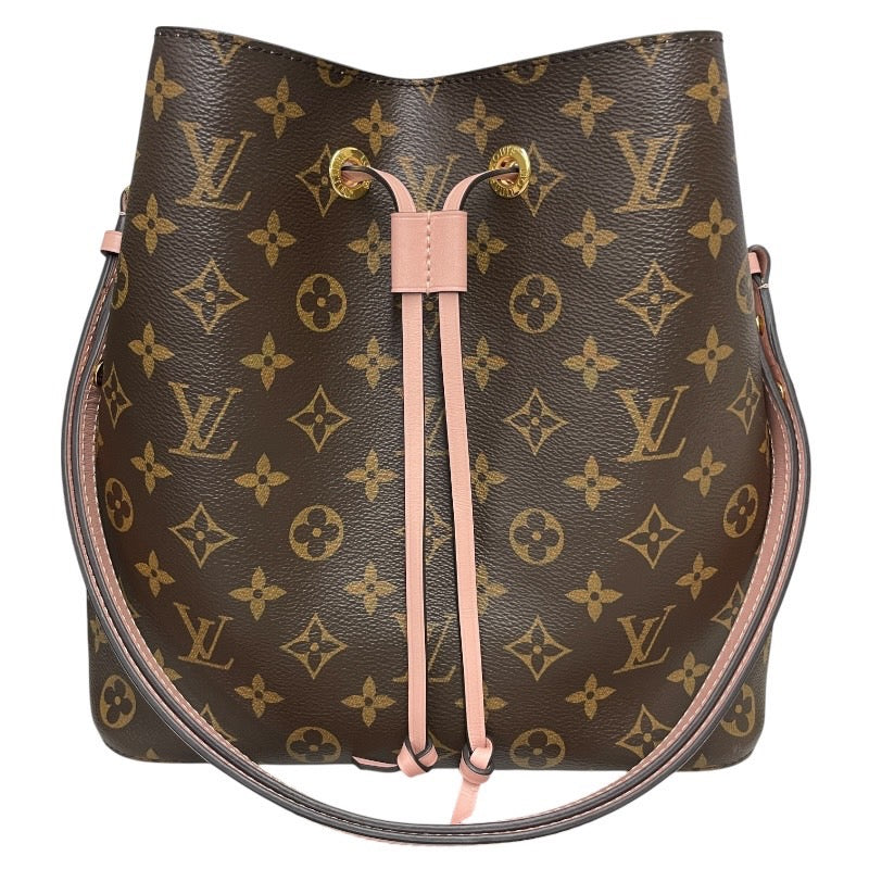 【LOUIS VUITTON】ルイ・ヴィトン ネオノエ M44022 ショルダーバッグ レディース モノグラム ローズプードル 巾着