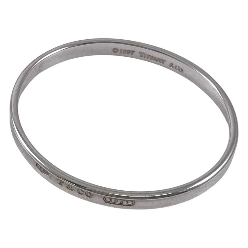 【TIFFANY&Co.】ティファニー ナロー バングル シルバー925 レディース 1837 #19.5