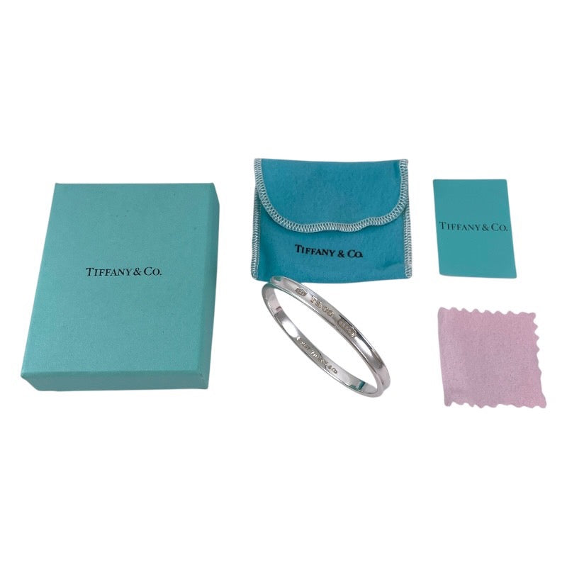 【TIFFANY&Co.】ティファニー ナロー バングル シルバー925 レディース 1837 #19.5