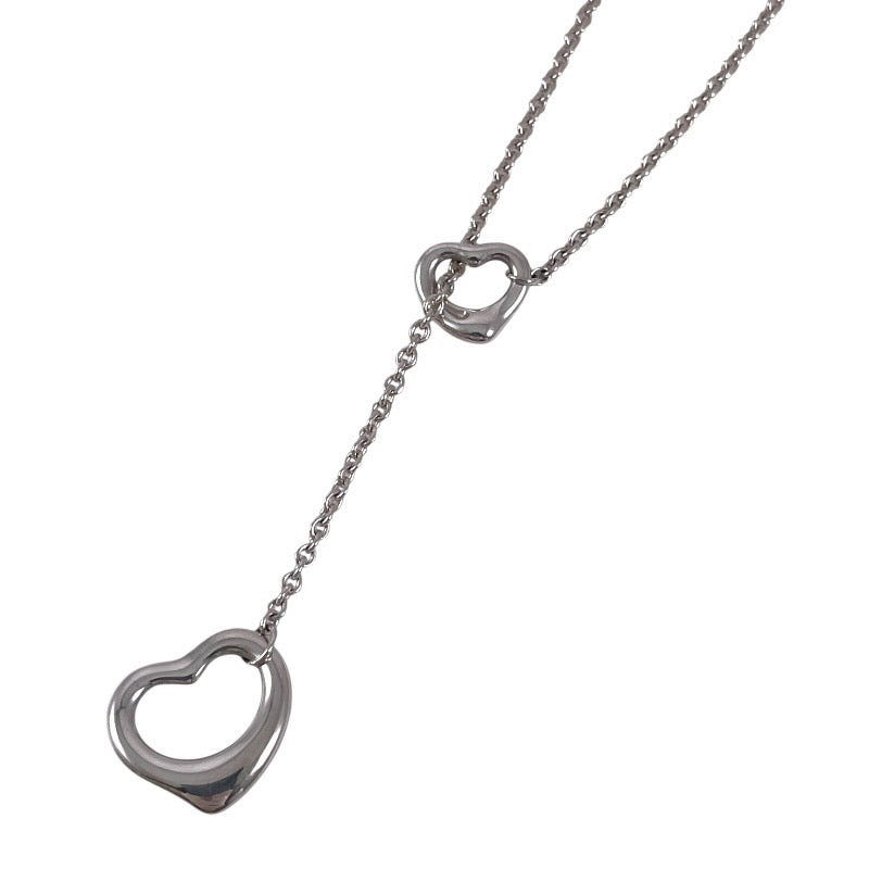 【TIFFANY&Co.】ティファニー オープンハート ラリアット ネックレス シルバー925レディース エルサペレッティ