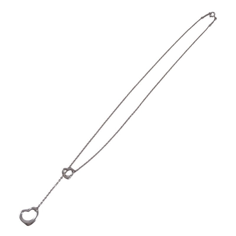 【TIFFANY&Co.】ティファニー オープンハート ラリアット ネックレス シルバー925レディース エルサペレッティ