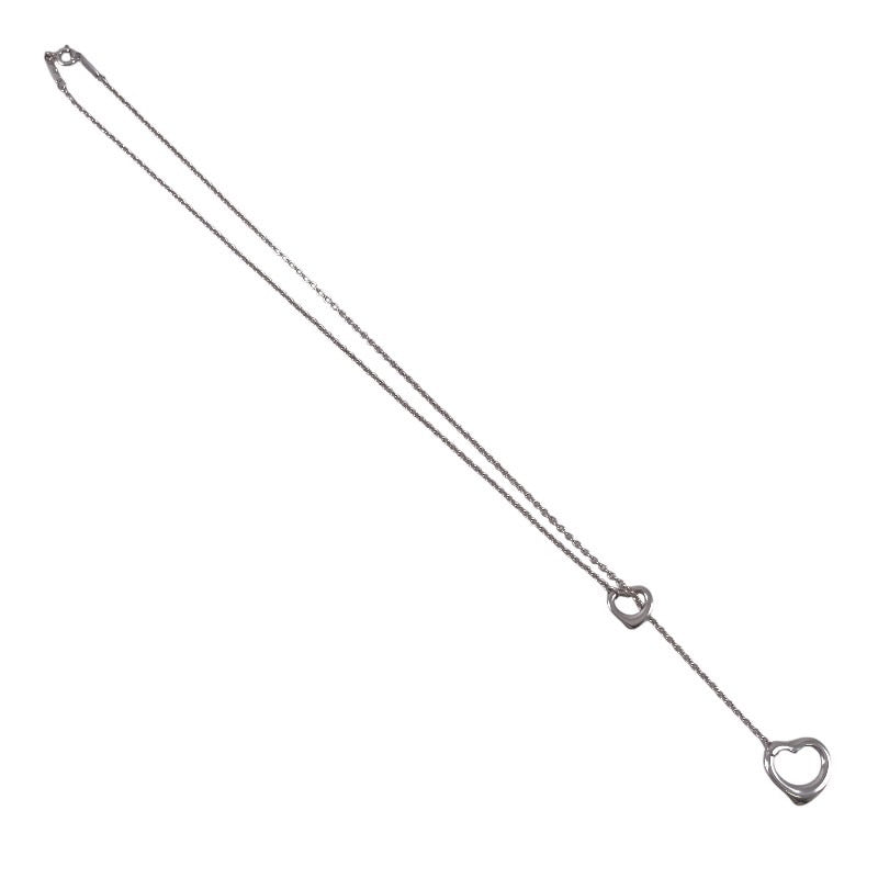 【TIFFANY&Co.】ティファニー オープンハート ラリアット ネックレス シルバー925レディース エルサペレッティ