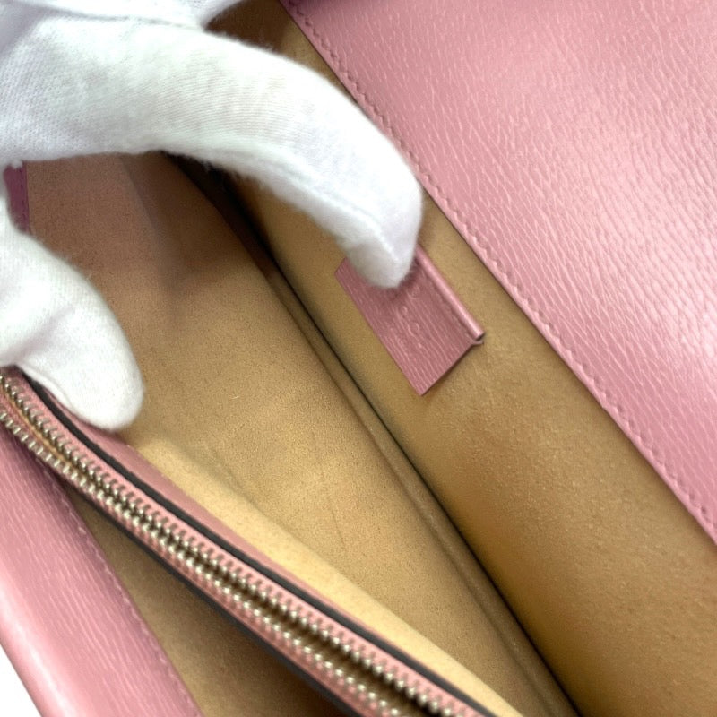 【GUCCI】グッチ ディオニュソス 400249 ショルダーバッグレディース チェーンショルダー バレンタイン GG ハート ピンク レザー