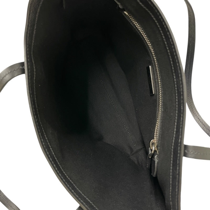 【PRADA】プラダ 1BG342 トートバッグユニセックス サフィアーノ レザー 三角プレート ロゴ 黒 ブラック
