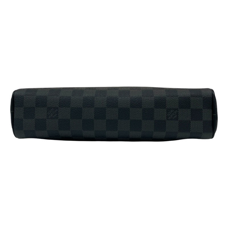 【LOUIS VUITTON】ルイ・ヴィトン デイトンPM N41408 ショルダーバッグ メンズ ダミエグラフィット グレー ブラック レザー メッセンジャーバッグ