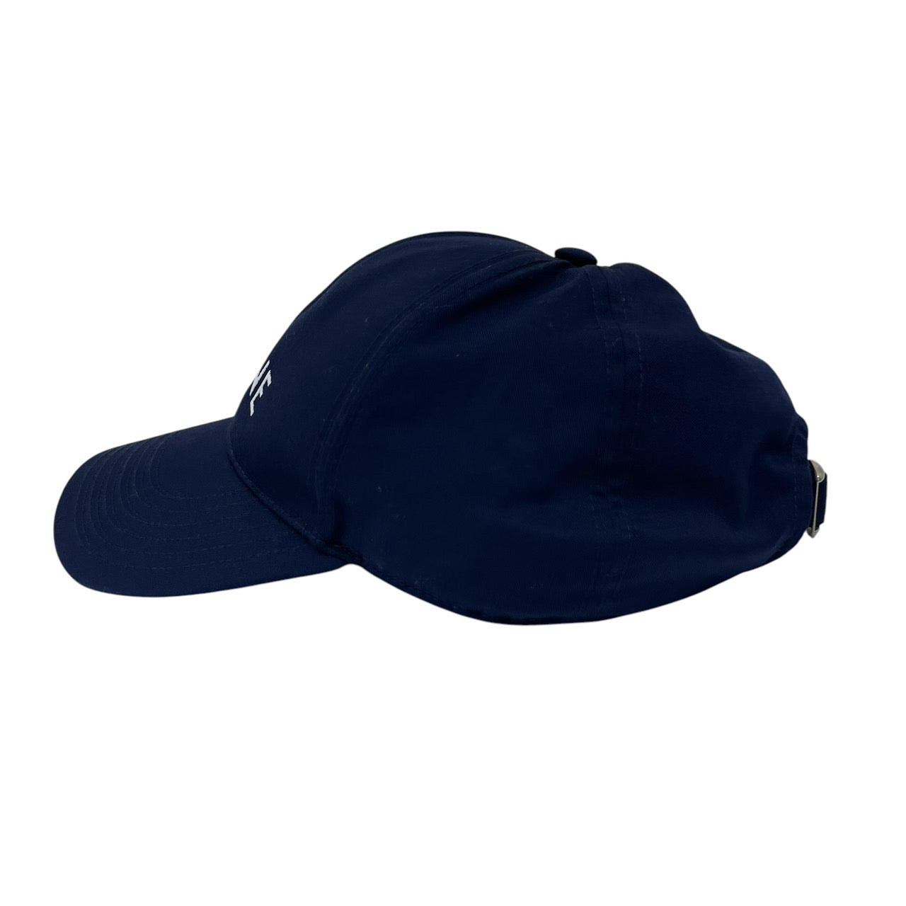 【CELINE】セリーヌ ベースボールキャップ 2AUS9242N キャップメンズ コットン ロゴ 刺繍 帽子 マリン ブルー ネイビーLサイズ