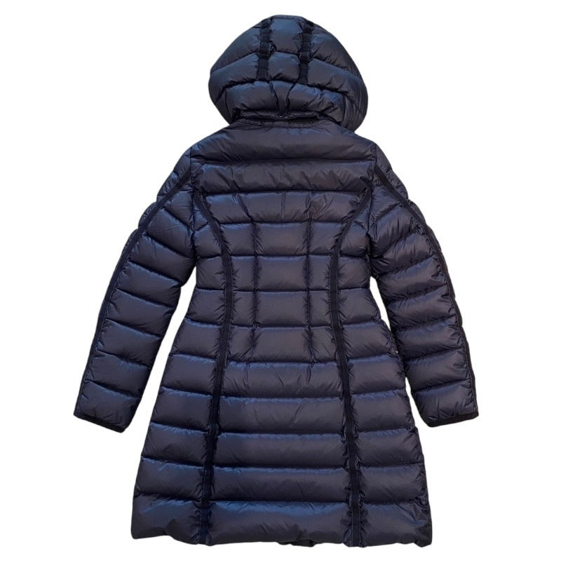 【MONCLER】モンクレール HERMINE GIUBBOTTO ダウンジャケット ナイロン レディース エルミンヌ ダウンコート 紺 ネイビー