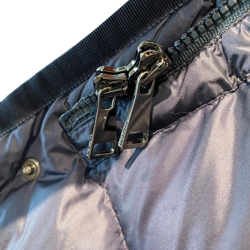 【MONCLER】モンクレール HERMINE GIUBBOTTO ダウンジャケット ナイロン レディース エルミンヌ ダウンコート 紺 ネイビー