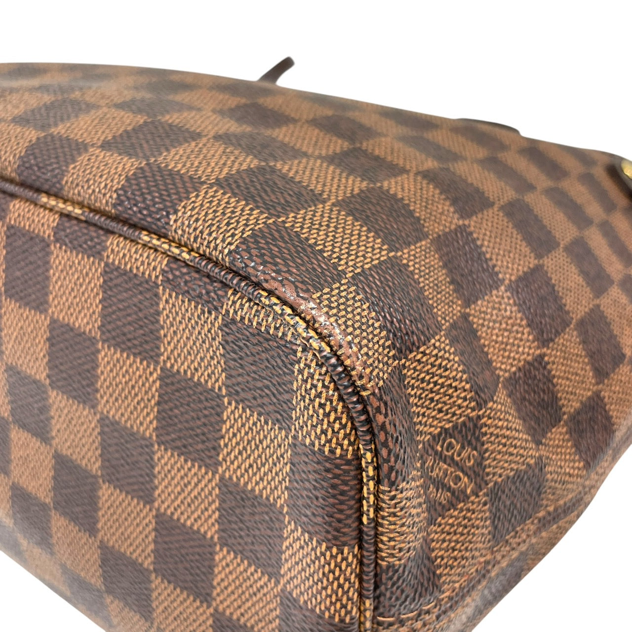 【LOUIS VUITTON】ルイ・ヴィトン ネヴァーフルPM N41359 トートバッグ レディース ダミエ ハンドバッグ ブラウン 茶色 PVC レザー