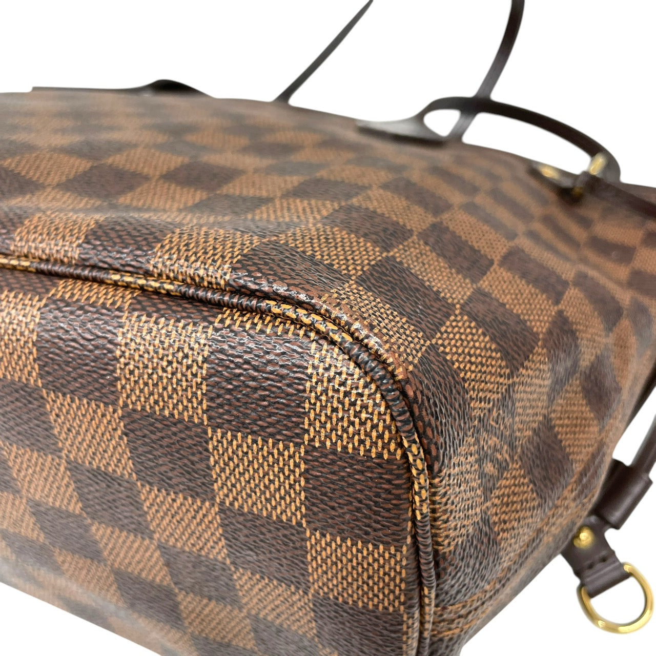 【LOUIS VUITTON】ルイ・ヴィトン ネヴァーフルPM N41359 トートバッグ レディース ダミエ ハンドバッグ ブラウン 茶色 PVC レザー