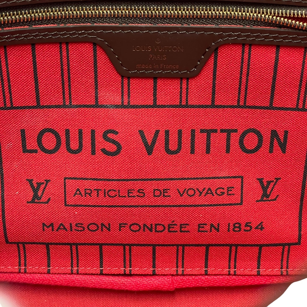【LOUIS VUITTON】ルイ・ヴィトン ネヴァーフルPM N41359 トートバッグ レディース ダミエ ハンドバッグ ブラウン 茶色 PVC レザー