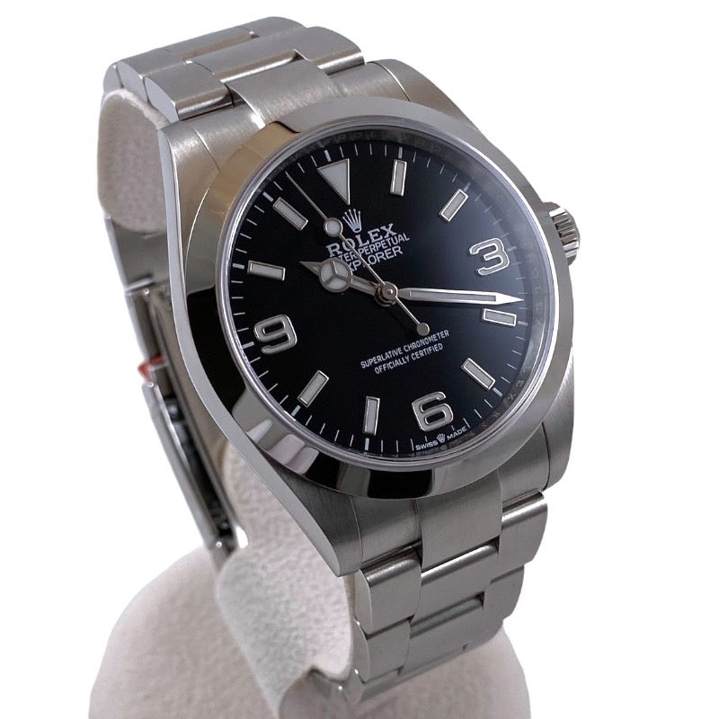 【ROLEX】ロレックス エクスプローラー1 224270 腕時計 ステンレススチール メンズ 2024年ギャラ 保護シール付 EX1