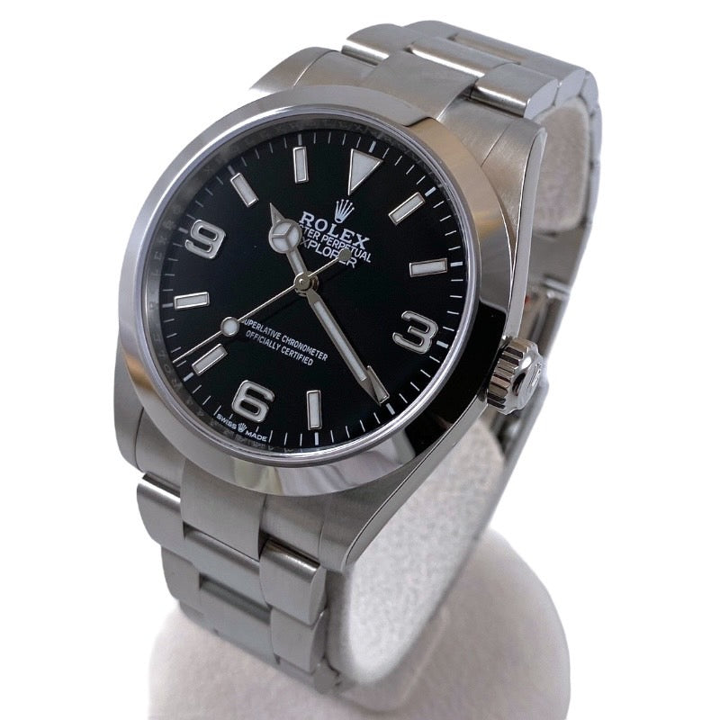 【ROLEX】ロレックス エクスプローラー1 224270 腕時計 ステンレススチール メンズ 2024年ギャラ 保護シール付 EX1