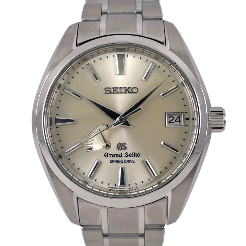 【Grand Seiko】グランドセイコー 9R65-0AA0 スプリングドライブ SBGA001 腕時計 ステンレススチールメンズ 自動巻き 裏スケ