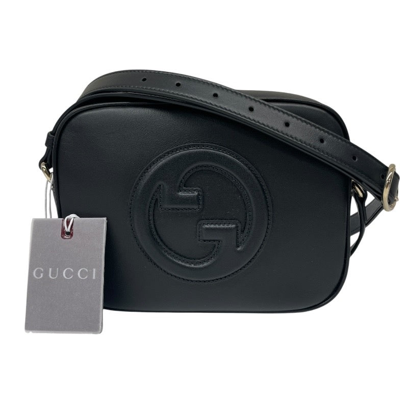 【GUCCI】グッチ ブロンディ 820429 ショルダーバッグ レザーレディース ミニ ブラック 黒 未使用品 現行モデル