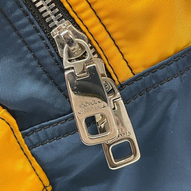 【DOLCE&GABBANA】ドルチェアンドガッバーナ ワッペン スパンコール BM1419 リュック・デイパック ナイロンメンズ バックパック トランプ