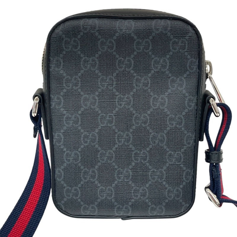【GUCCI】グッチ GGスプリーム 682357 ショルダーバッグ メンズ ポシェット ミニバッグ シェリーライン レディース