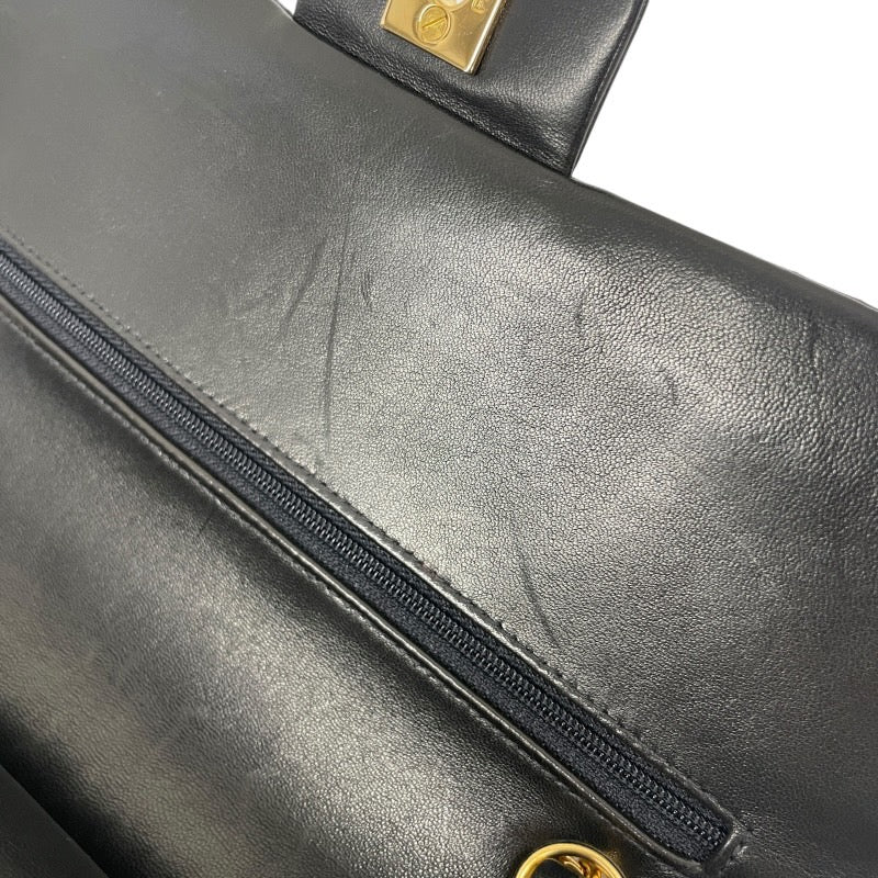【CHANEL】シャネル マトラッセ クラシック ハンドバッグ25 A01112 ショルダーバッグ ラムスキンレディース Wフラップ ダブル チェーン 黒 ブラック
