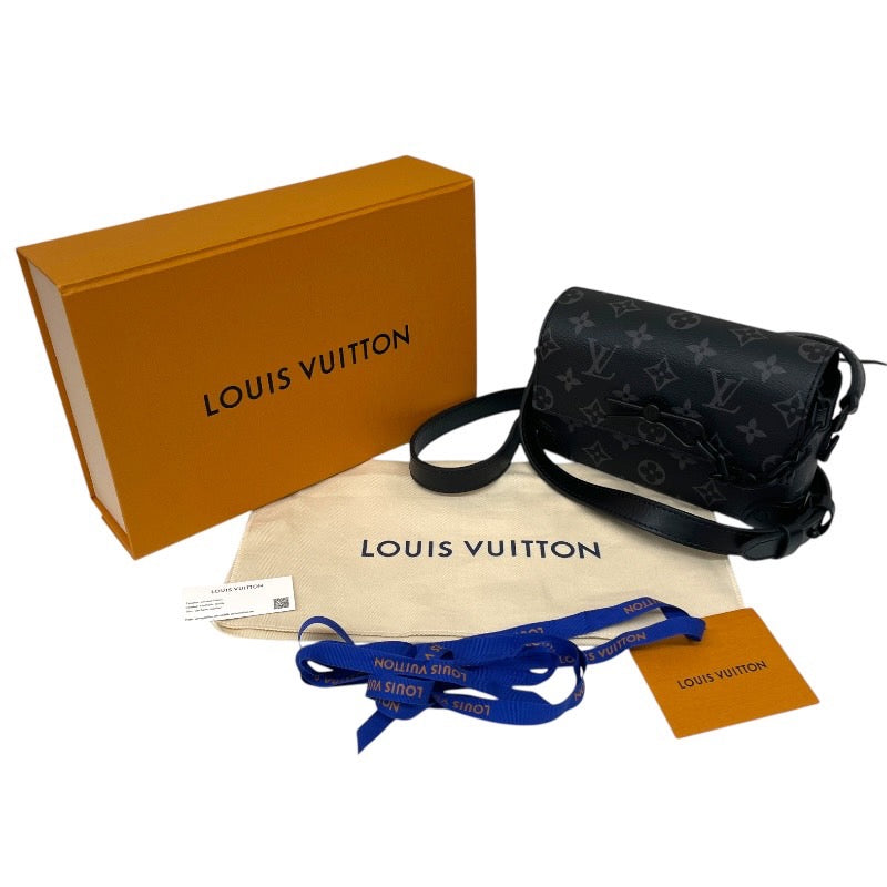 【LOUIS VUITTON】ルイ・ヴィトン スティーマー ウエアラブルウォレット M81783 ショルダーバッグ メンズ モノグラム エクリプス ポシェット ミニ