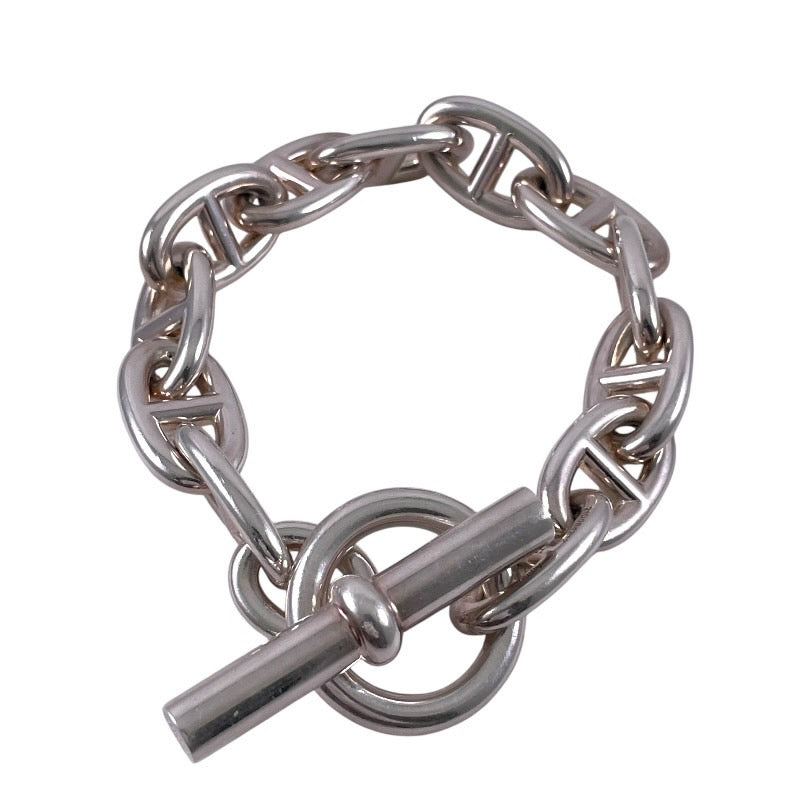 【HERMES】エルメス シェーヌダンクルTGM ブレスレット シルバー925メンズ 12コマ 12LINK レディース