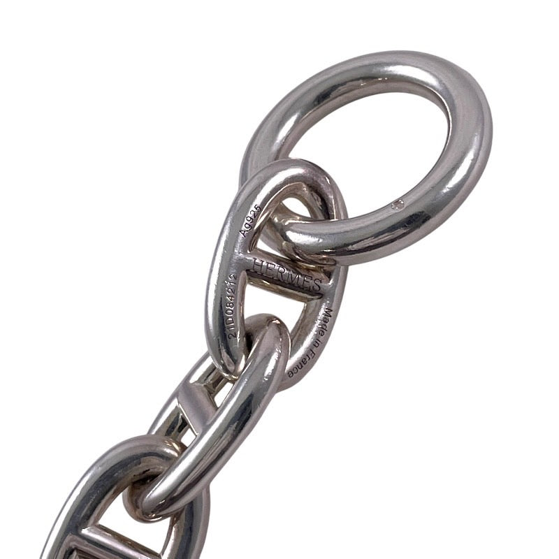 【HERMES】エルメス シェーヌダンクルTGM ブレスレット シルバー925メンズ 12コマ 12LINK レディース