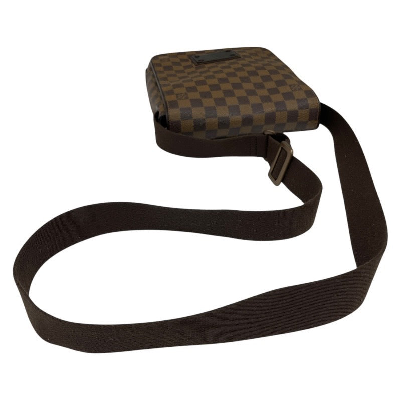 【LOUIS VUITTON】ルイ・ヴィトン ブルックリンPM N51210 ショルダーバッグ メンズ ダミエ エベヌ ポシェット レディース