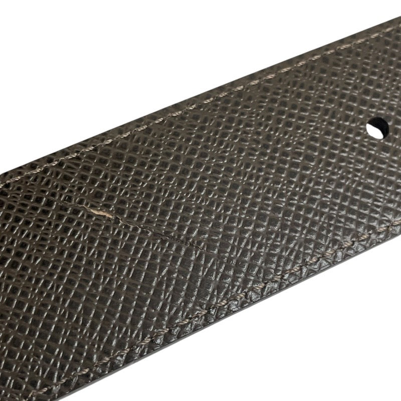 【LOUIS VUITTON】ルイ・ヴィトン ダミエ サンチュール アンヴァントゥール 35MM N9677 ベルト レザーメンズ リバーシブル プレート 100/40