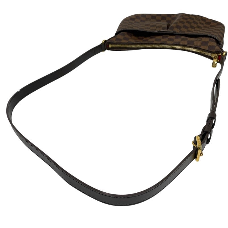 【LOUIS VUITTON】ルイ・ヴィトン ブルームズベリPM N42251 ショルダーバッグ レディース ダミエ エベヌ 極美品