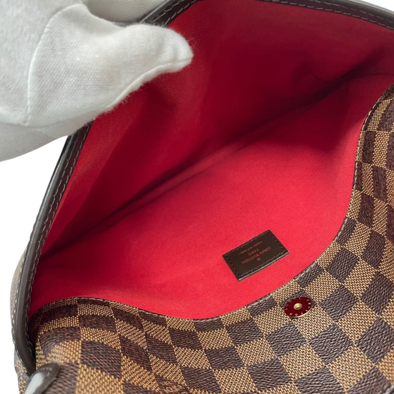 【LOUIS VUITTON】ルイ・ヴィトン ブルームズベリPM N42251 ショルダーバッグ レディース ダミエ エベヌ 極美品