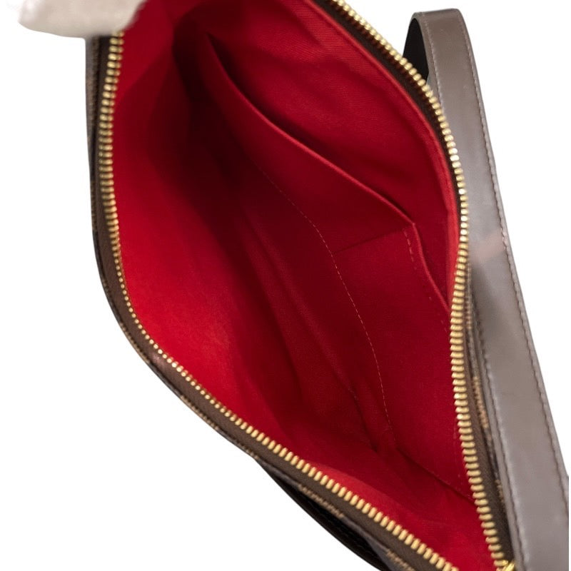 【LOUIS VUITTON】ルイ・ヴィトン ブルームズベリPM N42251 ショルダーバッグ レディース ダミエ エベヌ 極美品