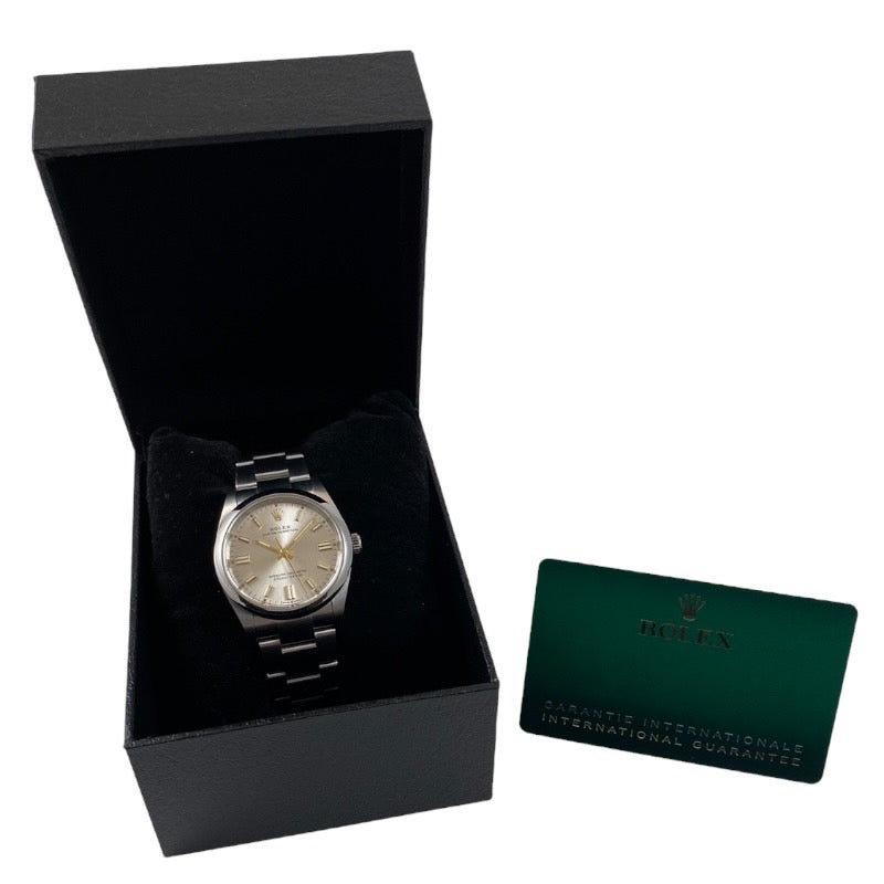 【ROLEX】ロレックス オイスターパーペチュアル36 126000 腕時計 ステンレススチールメンズ 2020年ギャラ シルバー