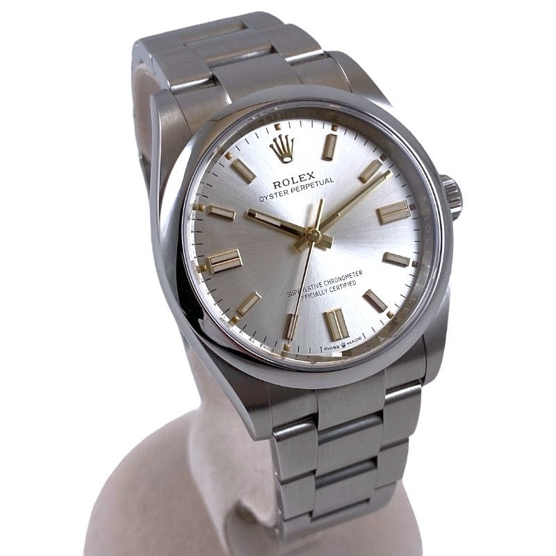 【ROLEX】ロレックス オイスターパーペチュアル36 126000 腕時計 ステンレススチールメンズ 2020年ギャラ シルバー