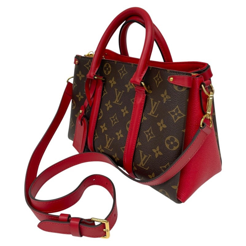 【LOUIS VUITTON】ルイ・ヴィトン スフロBB M44818 ハンドバッグ レディース モノグラム 赤 2WAY ショルダー