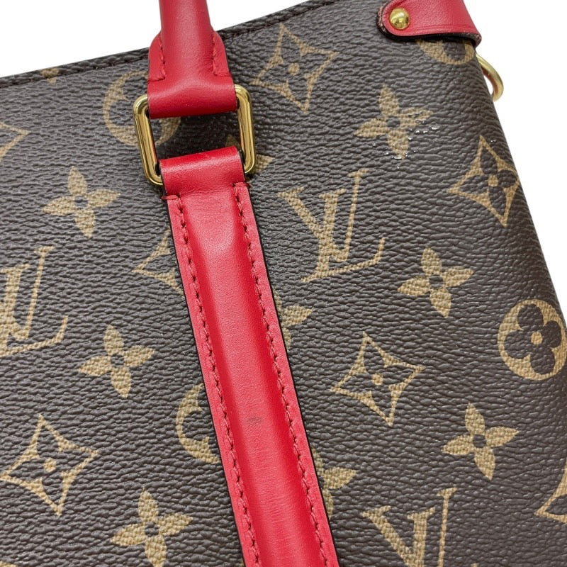 【LOUIS VUITTON】ルイ・ヴィトン スフロBB M44818 ハンドバッグ レディース モノグラム 赤 2WAY ショルダー