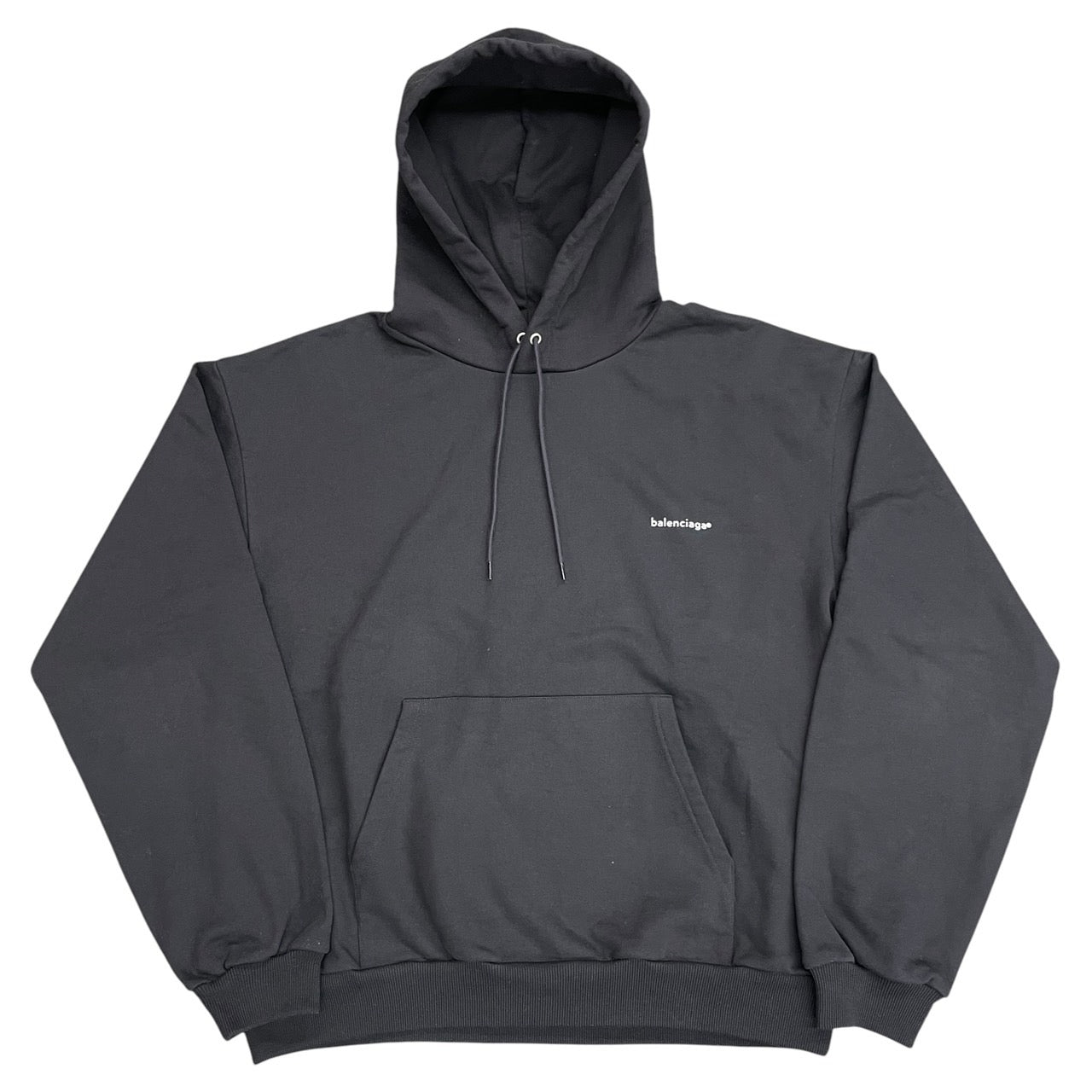 BALENCIAGA フード付きパーカー 黒 