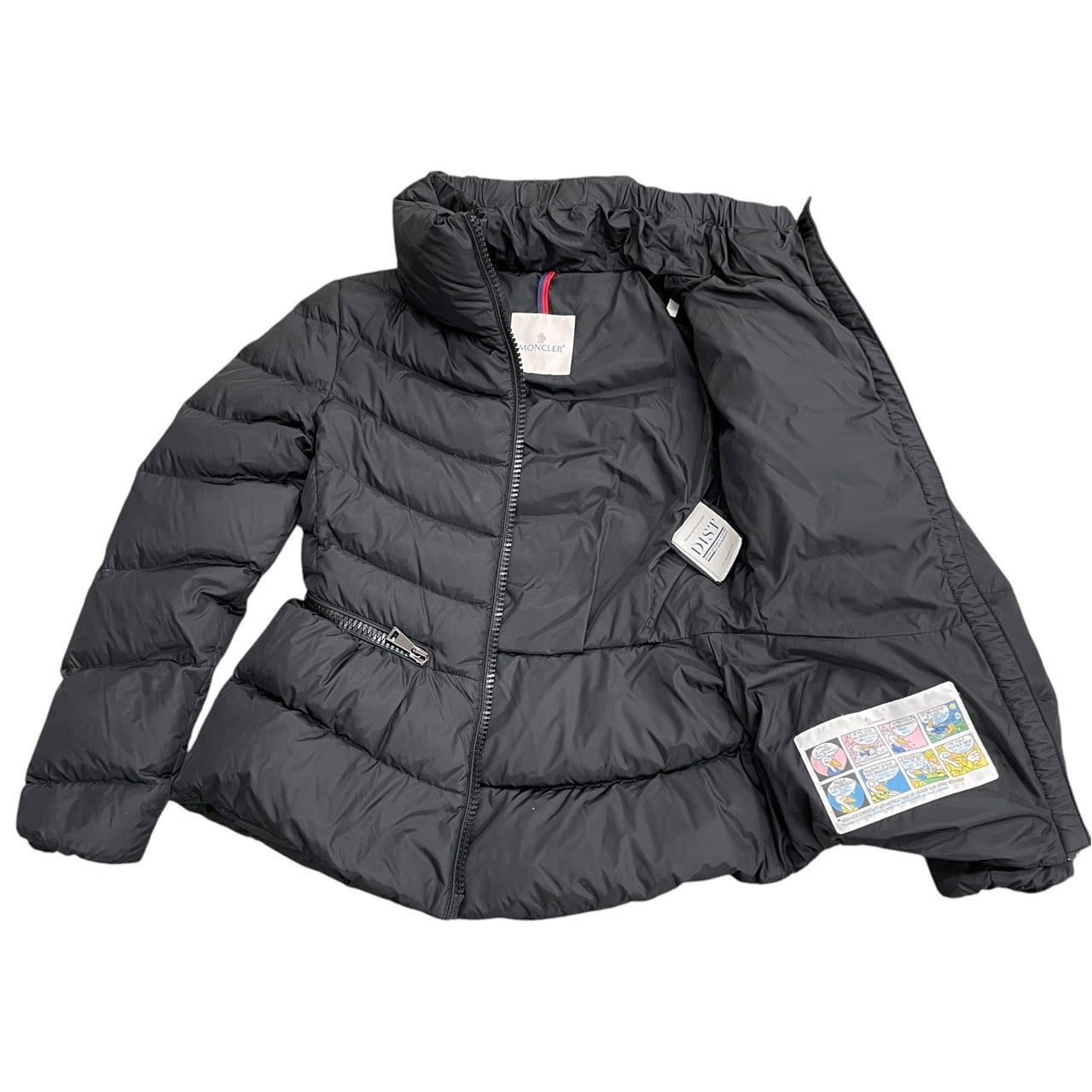 【MONCLER】モンクレール MIRIEL ミリエル ダウンジャケット レディース サイズ1 ショート丈 黒 ブラック