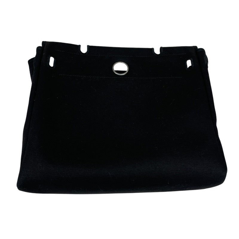 【HERMES】エルメス エールバッグPM ハンドバッグレディース □G刻印 2003年製 2WAY キャンバス レザー ショルダー