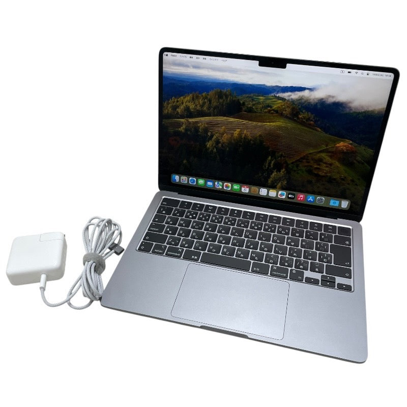【Apple】アップル MacBook Air 13.6インチ Apple M2チップ搭載モデル MLXX3J/A パソコンユニセックス SSD512GB メモリ8GB スペースグレイ