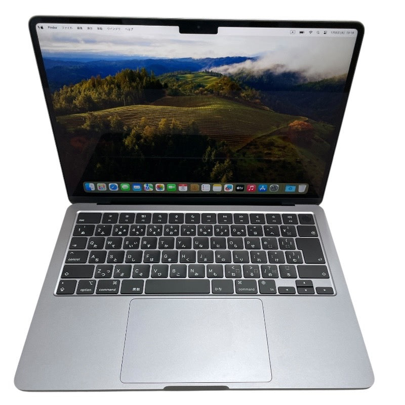 【Apple】アップル MacBook Air 13.6インチ Apple M2チップ搭載モデル MLXX3J/A パソコンユニセックス SSD512GB メモリ8GB スペースグレイ