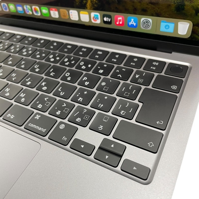 【Apple】アップル MacBook Air 13.6インチ Apple M2チップ搭載モデル MLXX3J/A パソコンユニセックス SSD512GB メモリ8GB スペースグレイ
