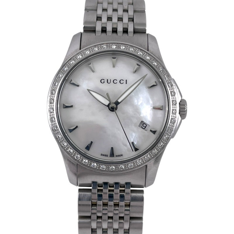 GUCCI】グッチ Gタイムレス 126.5 腕時計 ステンレススチール  