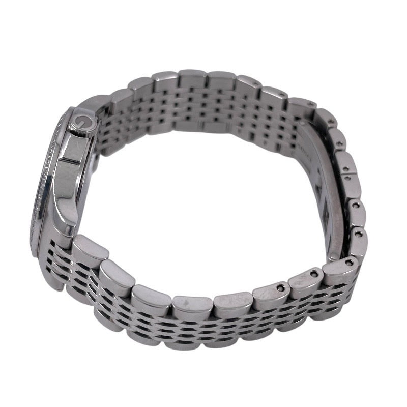 【GUCCI】グッチ Gタイムレス 126.5 腕時計 ステンレススチールレディース ベゼルダイヤ ホワイトシェル