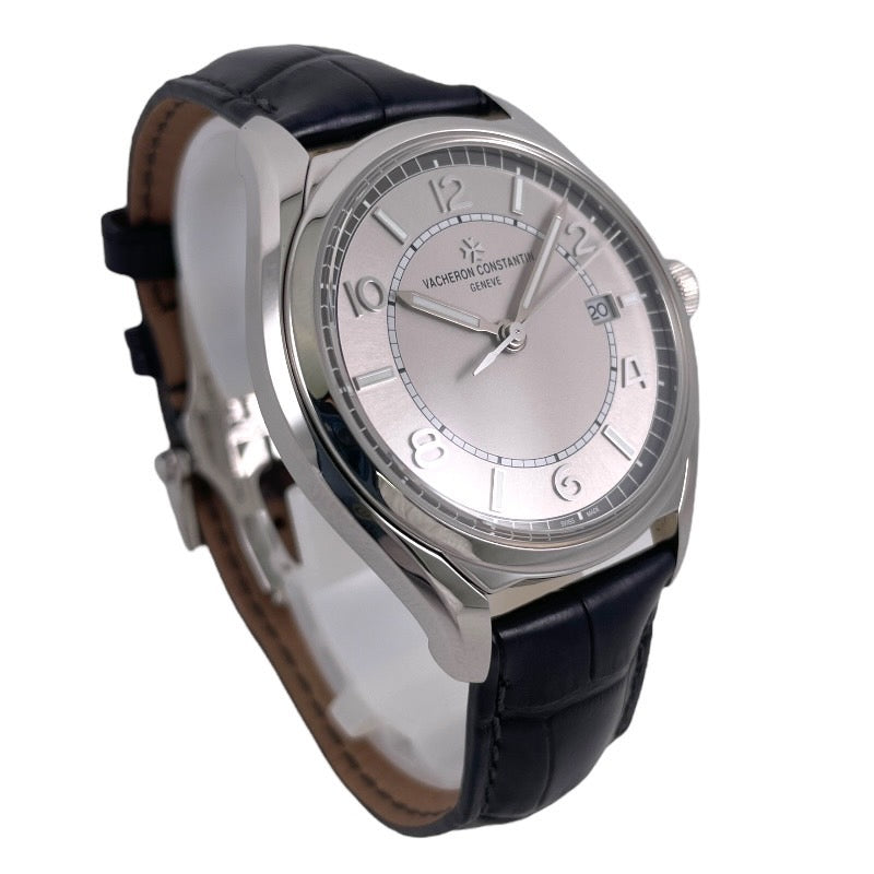 【VACHERON CONSTANTIN】ヴァシュロン・コンスタンタン フィフティーシックス 4600E/000A-B442 腕時計 SS/レザー メンズ オートマティック 自動巻き