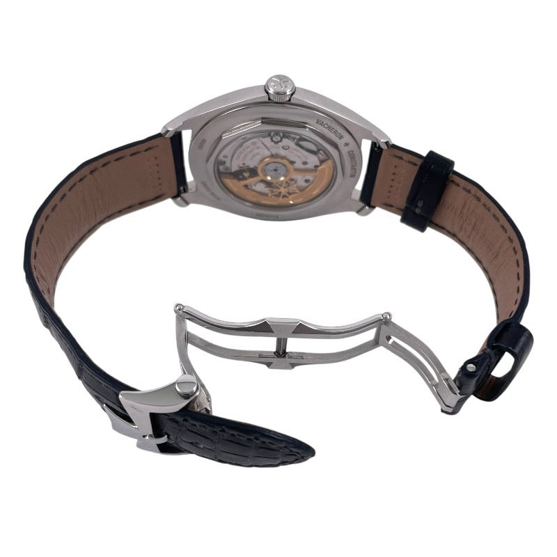 【VACHERON CONSTANTIN】ヴァシュロン・コンスタンタン フィフティーシックス 4600E/000A-B442 腕時計 SS/レザー メンズ オートマティック 自動巻き